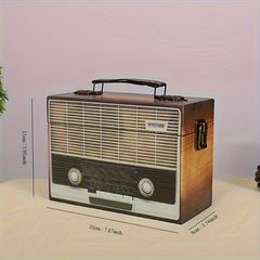 Retro Wooden Box Small Rectangular Storage Jewelry Box Gift