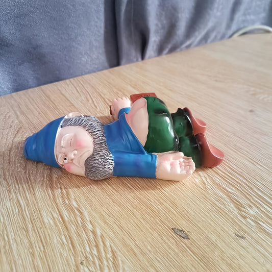 Funny Garden Gnome Resin Statue for Outdoor Indoor Decor