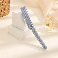 Portable Folding Comb Fine Tooth Double Head Pocket Hair Comb For Travel