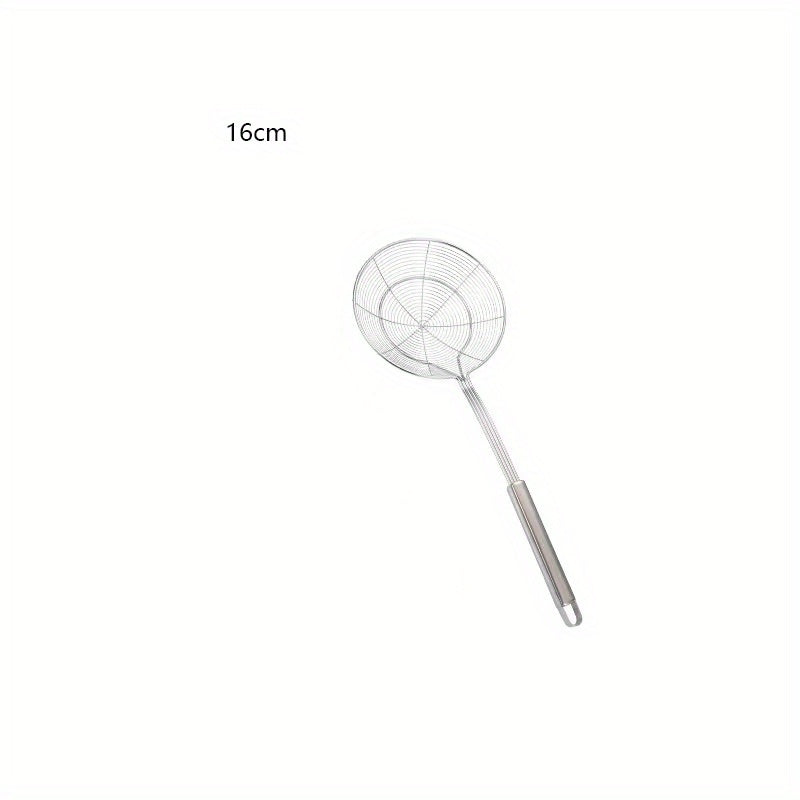 Stainless Steel Wire Skimmer Spoon With Handle Kitchen Spider Strainer