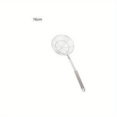 Stainless Steel Wire Skimmer Spoon With Handle Kitchen Spider Strainer