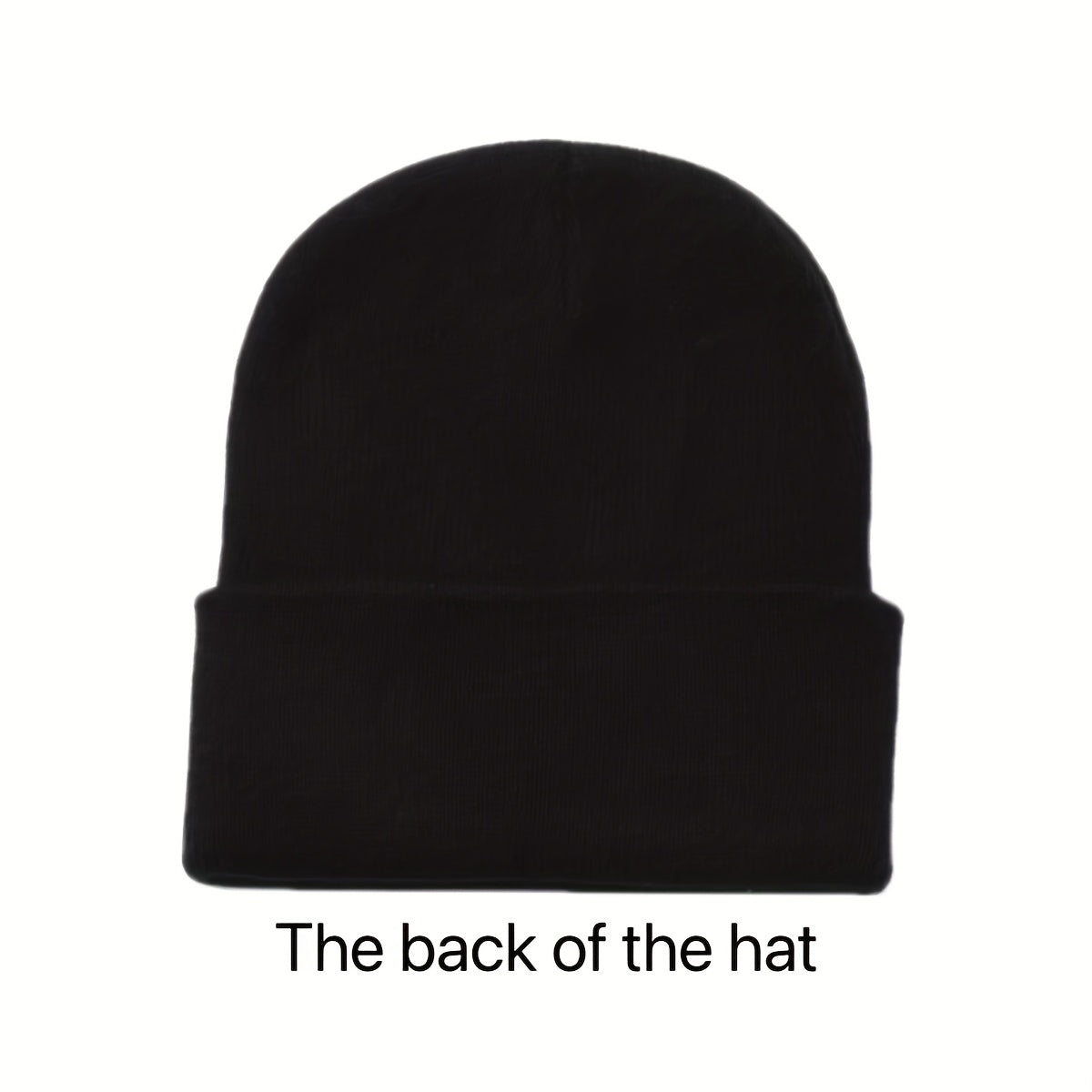 Unisex Babygirl Embroidered Warm Knit Hat for Kids & Teens