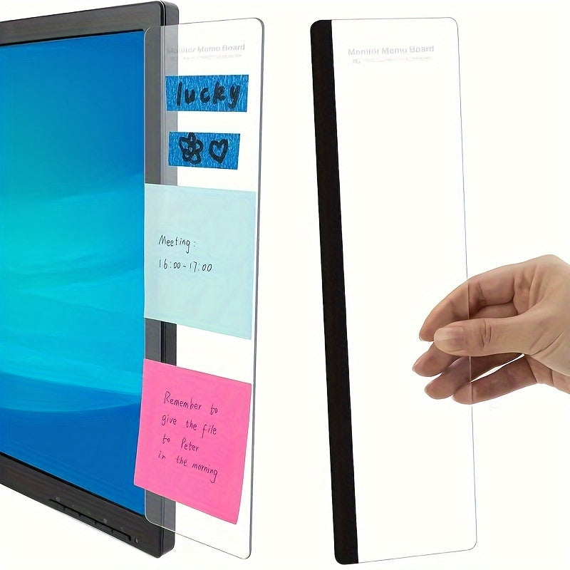 Computer Side Message Board Side Clip Sticker Home Office Accessories