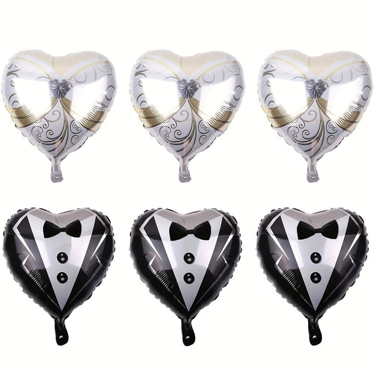6pcs Green Film Balloon Wedding Party Decoration Balloons