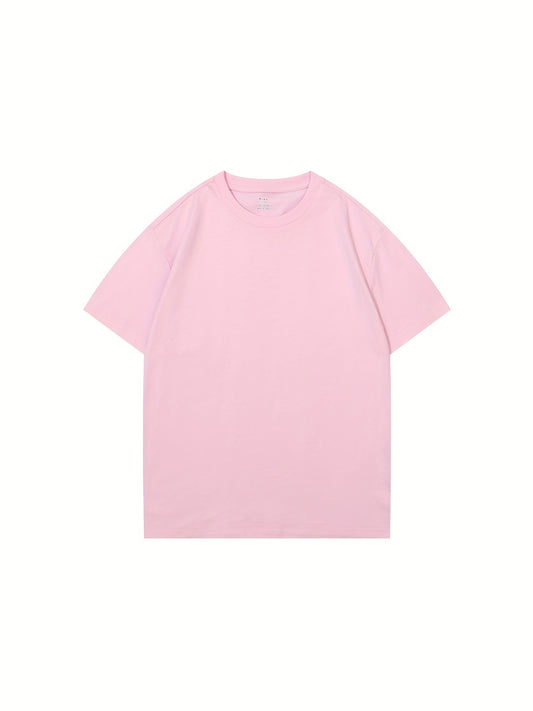 Kids Summer T Shirts 100% Cotton Crew Neck Tops