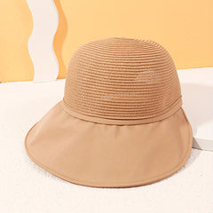 Stitching Visor Sun Hat Sunscreen Beach Hat Outdoor Baseball Cap