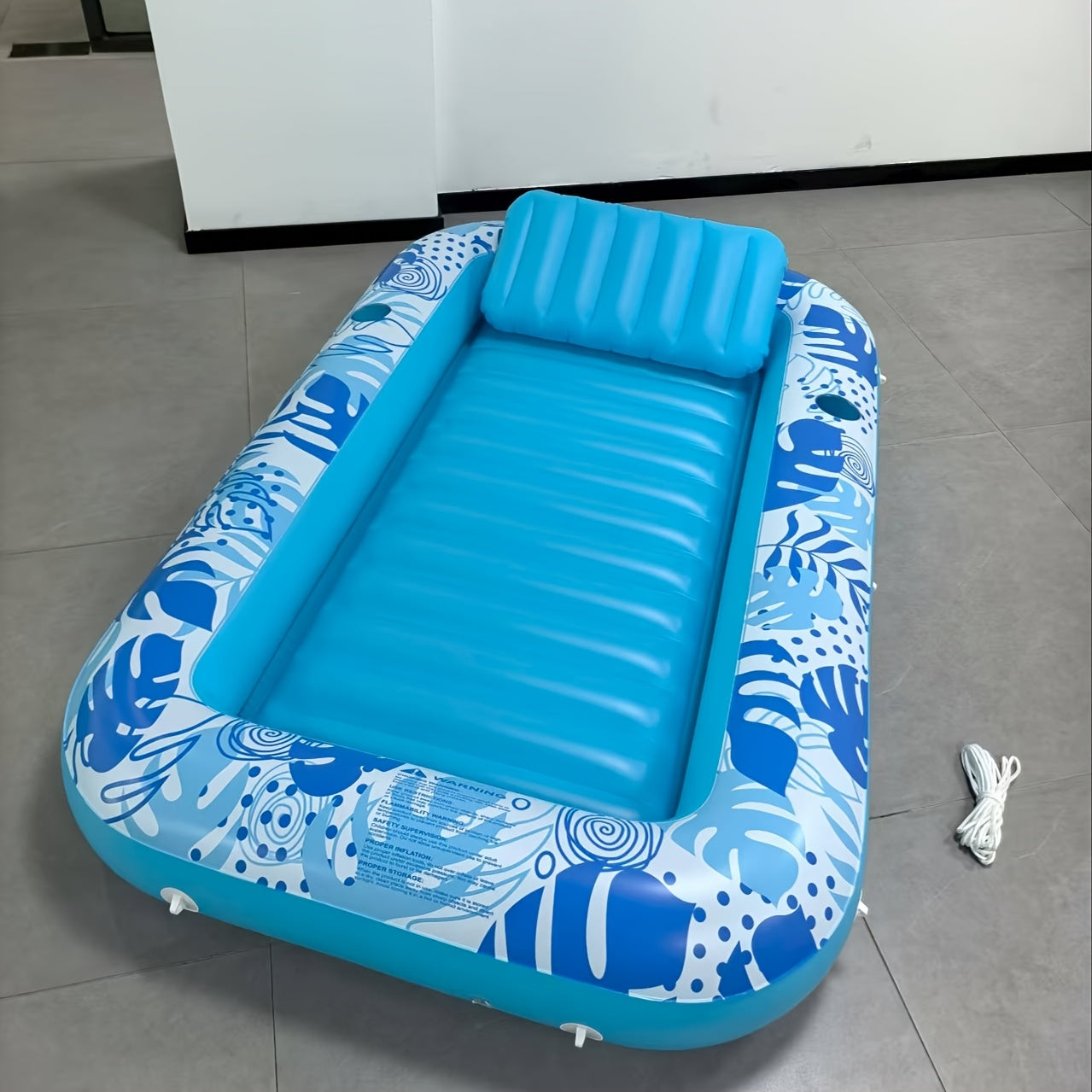 Large Inflatable Floating Bed, Durable Summer Beach Pool Accessory