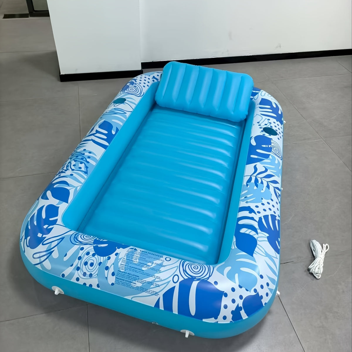 Large Inflatable Floating Bed, Durable Summer Beach Pool Accessory