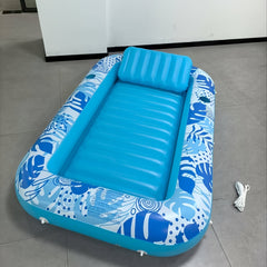 Large Inflatable Floating Bed, Durable Summer Beach Pool Accessory