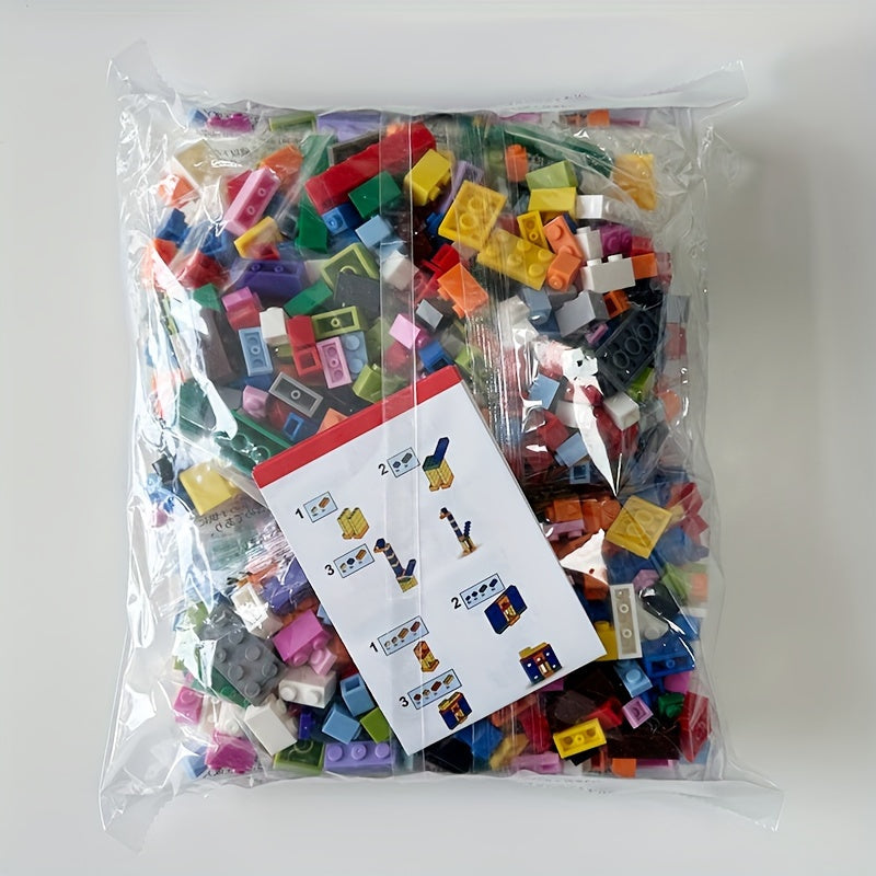 1000 Particles Bag Classic Building Blocks DIY Assembly Toys