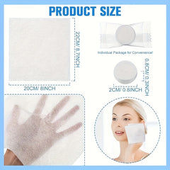 Magic Disposable Compressed Face Towel for Outdoor Camping & Travel