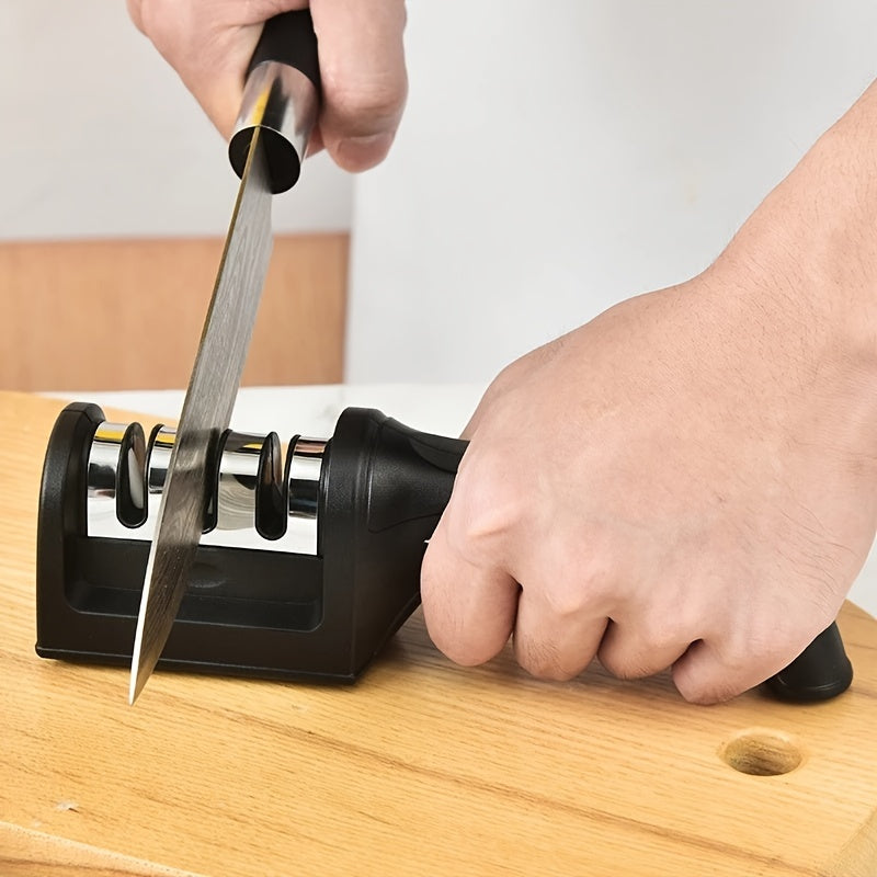 3-in-1 Hand Held Sharpener for Food Trucks