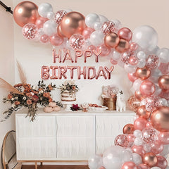 Rose Balloon Arch Bridge Kit Party Decoration Supplies
