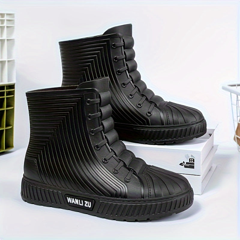 Waterproof Anti slip Outdoor Rain Boots for Women