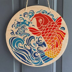 AHANDMAKER PET Hollow Out Stencil 30x30cm Crafting Template