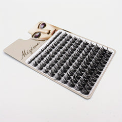 120pcs Segmented False Eyelashes Mixed Length Cluster Lashes Natural Extension