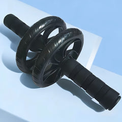 Silent Double Wheels Abdominal Exercise Wheel Tummy Control Abdominal Roller