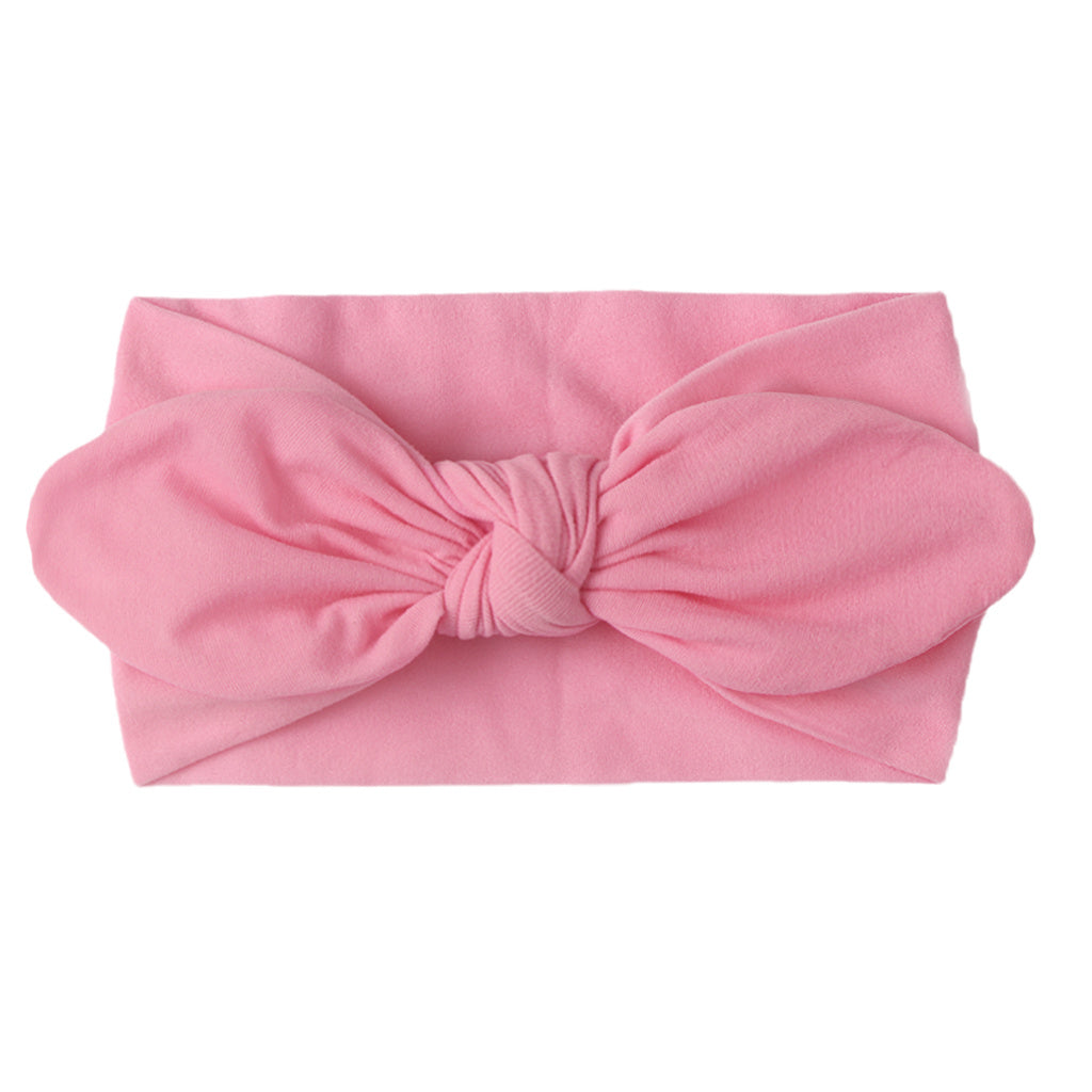 Baby Girls Nylon Rabbit Ear Headbands for Newborn