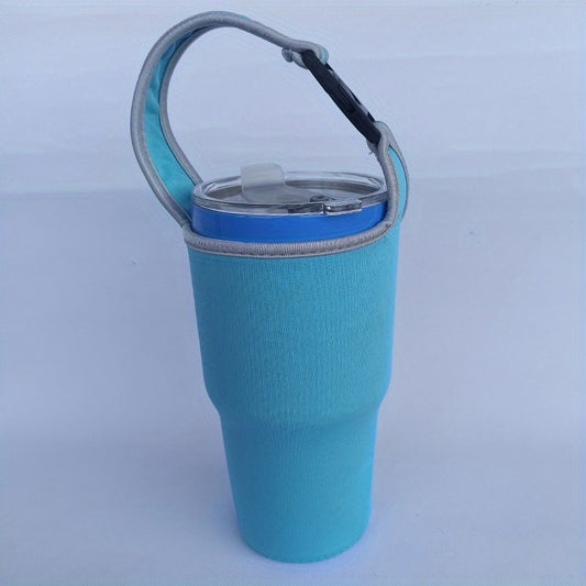 30oz Portable Water Bottle with Holders for Outdoor Travel Stay Hydrated
