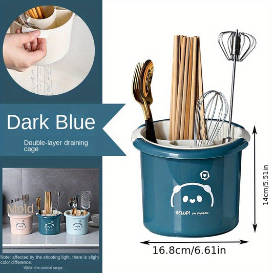 Kitchen Storage Organizer with Utensil Holder