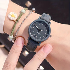 Kids Quartz Watch Colorful Pointer Round Wrist Watch