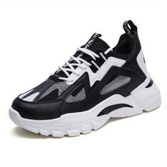 Men's Chunky Sneakers Breathable Wear-resistant Footwear