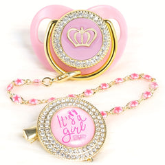 Pink Pacifier With Starfish C...