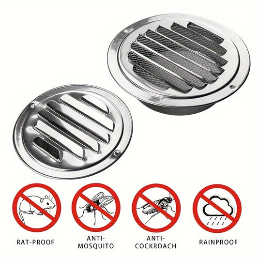 304 Stainless Steel Vent Mesh Cover for Pipe Exhaust Fan