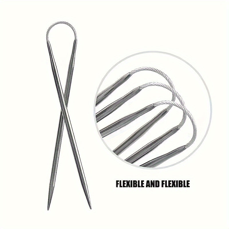 3pcs Crochet Hook Needle Set for Beginners and Experienced Knitters