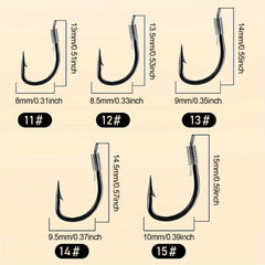 Stainless Steel Fishing Hooks Wire Set with 3 Hooks