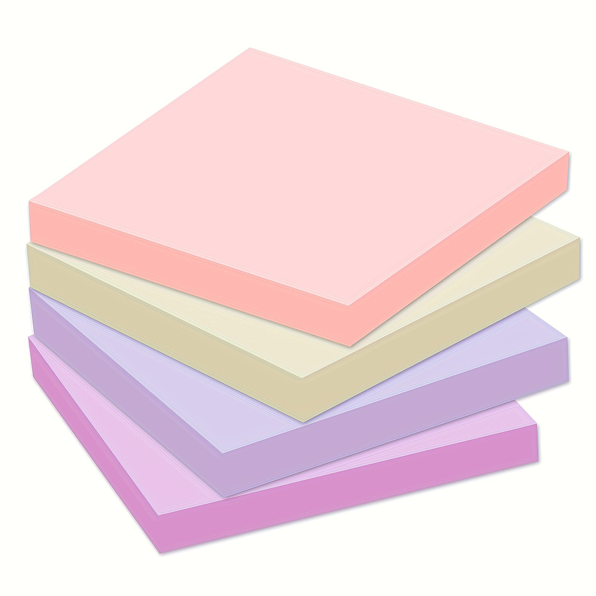 Morandi Square Sticky Notes Hand tear 100 Sheets