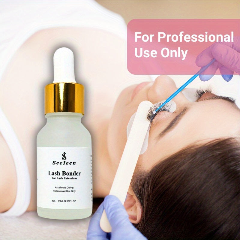 SeeJeen Lash Bonder 15ml for Eyelash Extensions Glue Accelerator Sealant