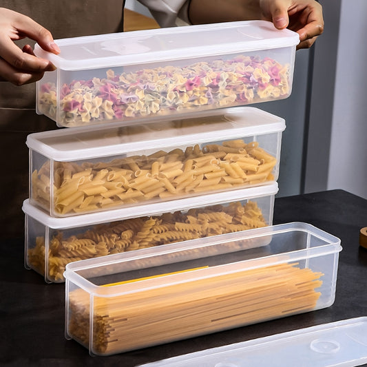 Plastic Square Containers for Noodles and Pasta Fresh Keeping Box