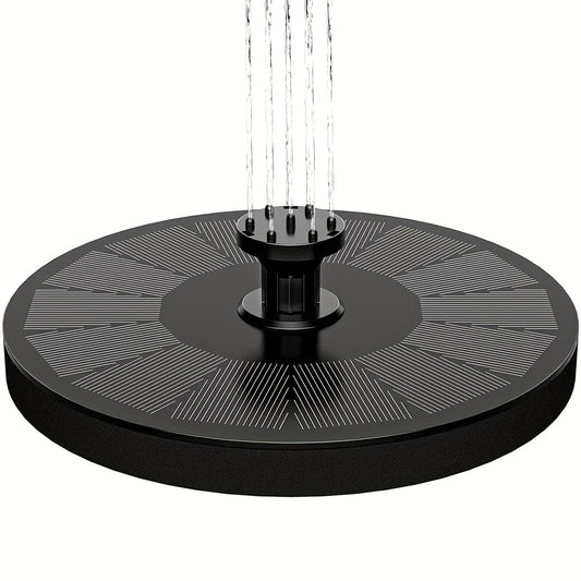 Solar Fountain Pump 3.5W for Bird Bath with 6 Nozzles