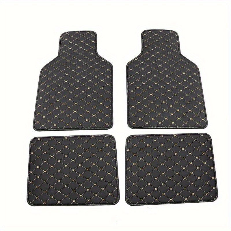 4pcs Universal Waterproof Car Floor Mats