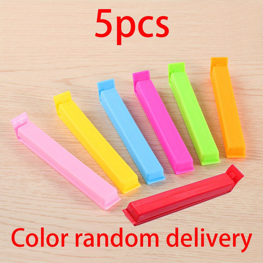 10pcs Food Sealing Clip Potato Chip Snack Clamp Bagged Food Sealing Clip