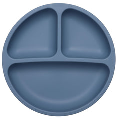 Safe Soft Silicone Baby Toddler Plate Dishwasher & Microwave Safe
