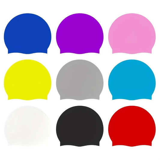Kids Diving and Swimming Silicone Cap, Comfortable and Durable