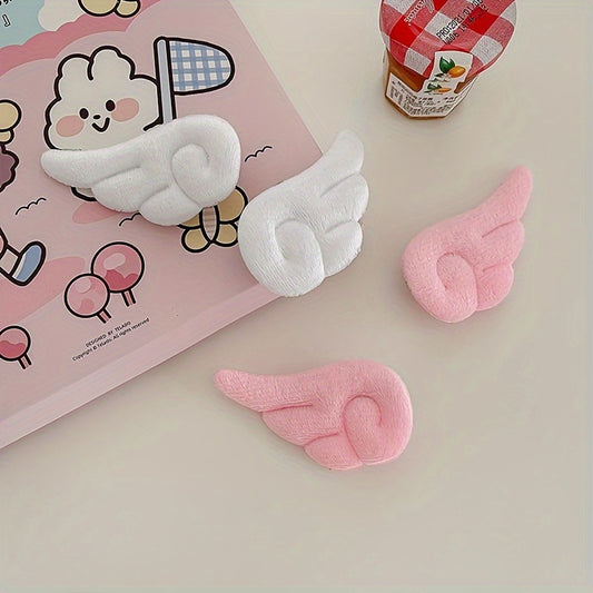 Sweet Angel Wing Plush Hair Clip Hairpin Accessories