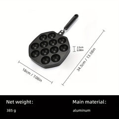 Octopus Small Balls Mold Non Stick For Griddle Pan Egg Shaper Pancake Maker