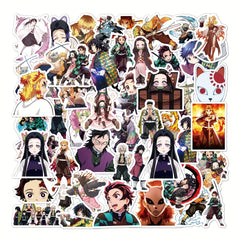 50Pcs Mixed Anime Cartoon Laptop Toy Stickers