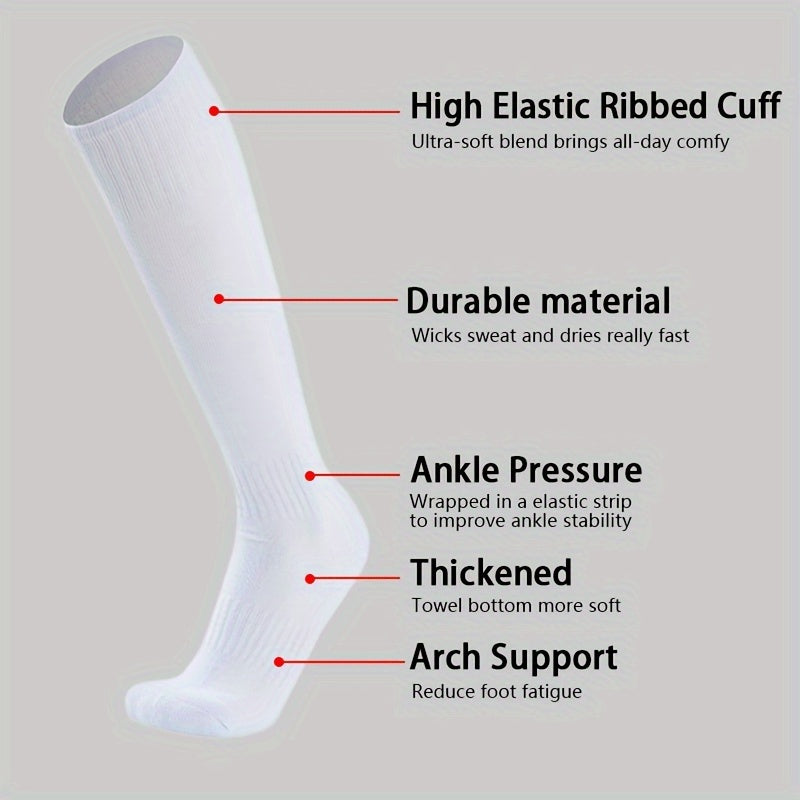 Thick Breathable Baseball Socks Towel Bottom