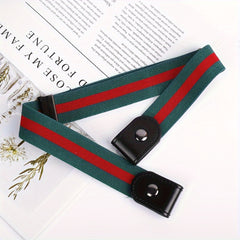 Adjustable Elastic Waist Belt with Buckle for Comfortable Fit