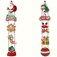 1pc Christmas Door Hanging Decoration Indoor/Outdoor