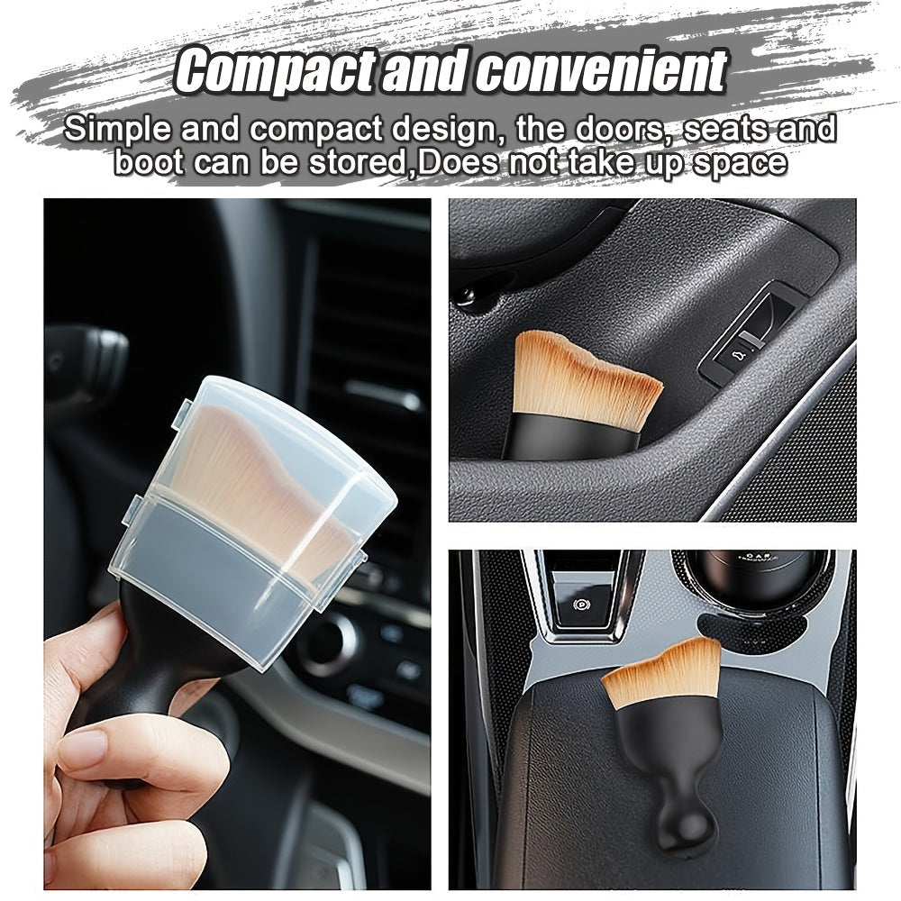 Soft Bristle Brush for Car Interior Cleaning