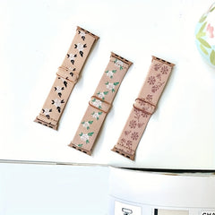 Embroidered Nylon Smart Watch Strap - Christmas Thanksgiving Gift