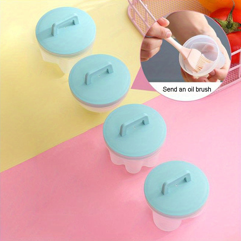 4pcs Mini Egg Boilers for Home Parties and Kitchen Accessories