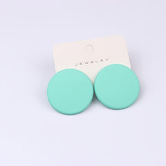 Colorful Acrylic Big Stud Earrings for Women Girls Teen 1Pair