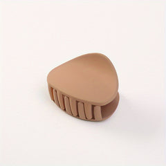 Minimalist Solid Hair Claw Acrylic Banana Clip Headwear