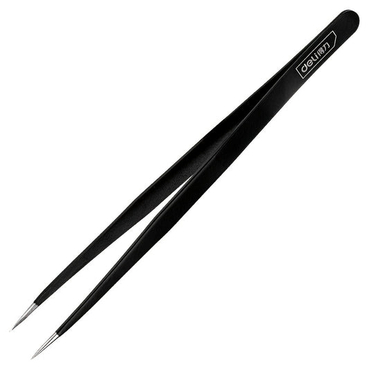 Precision Stainless Steel Eyebrow Tweezers for Jewelry Hobby